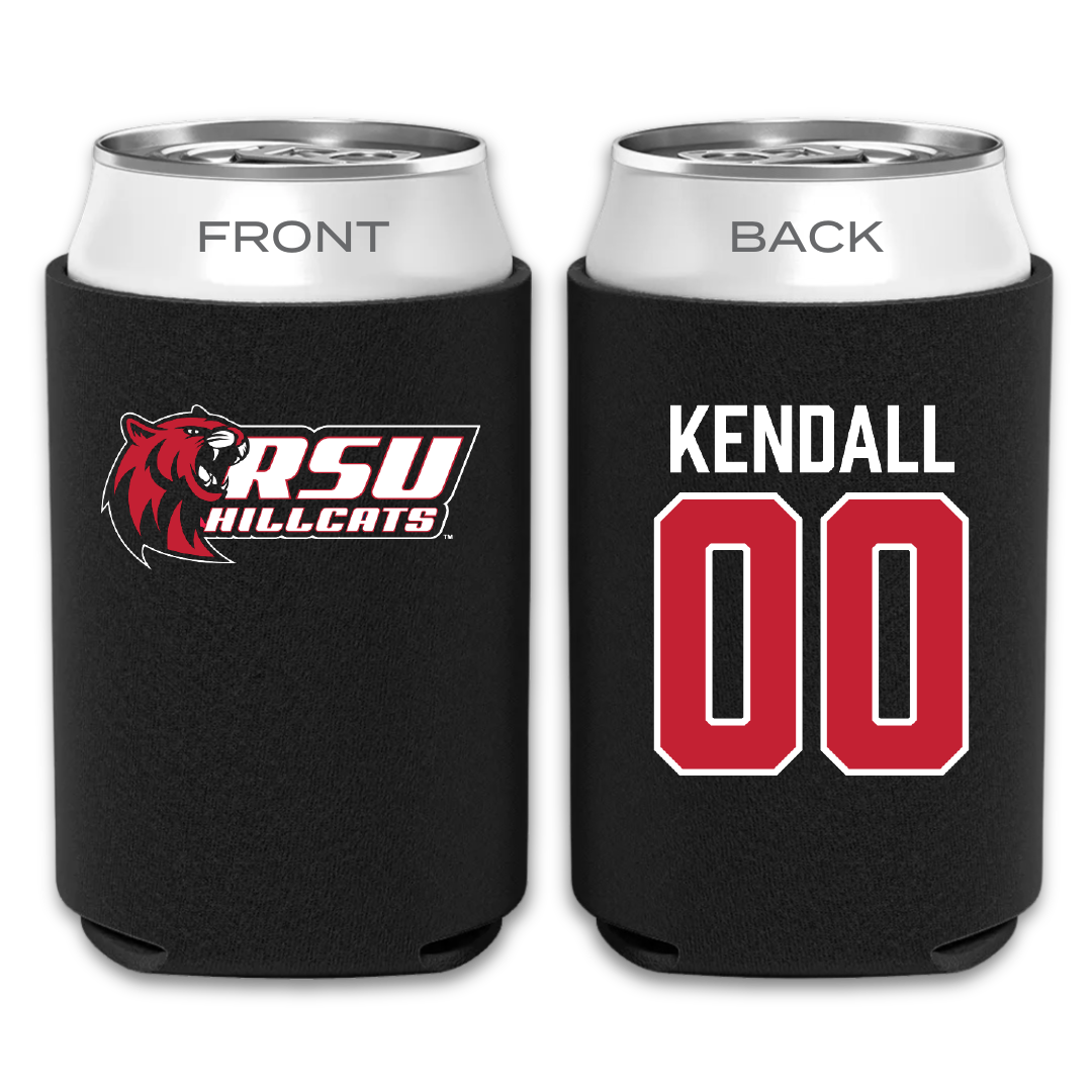 Rogers State University Soccer Black Can Cooler - #00 Jaxon Kendall