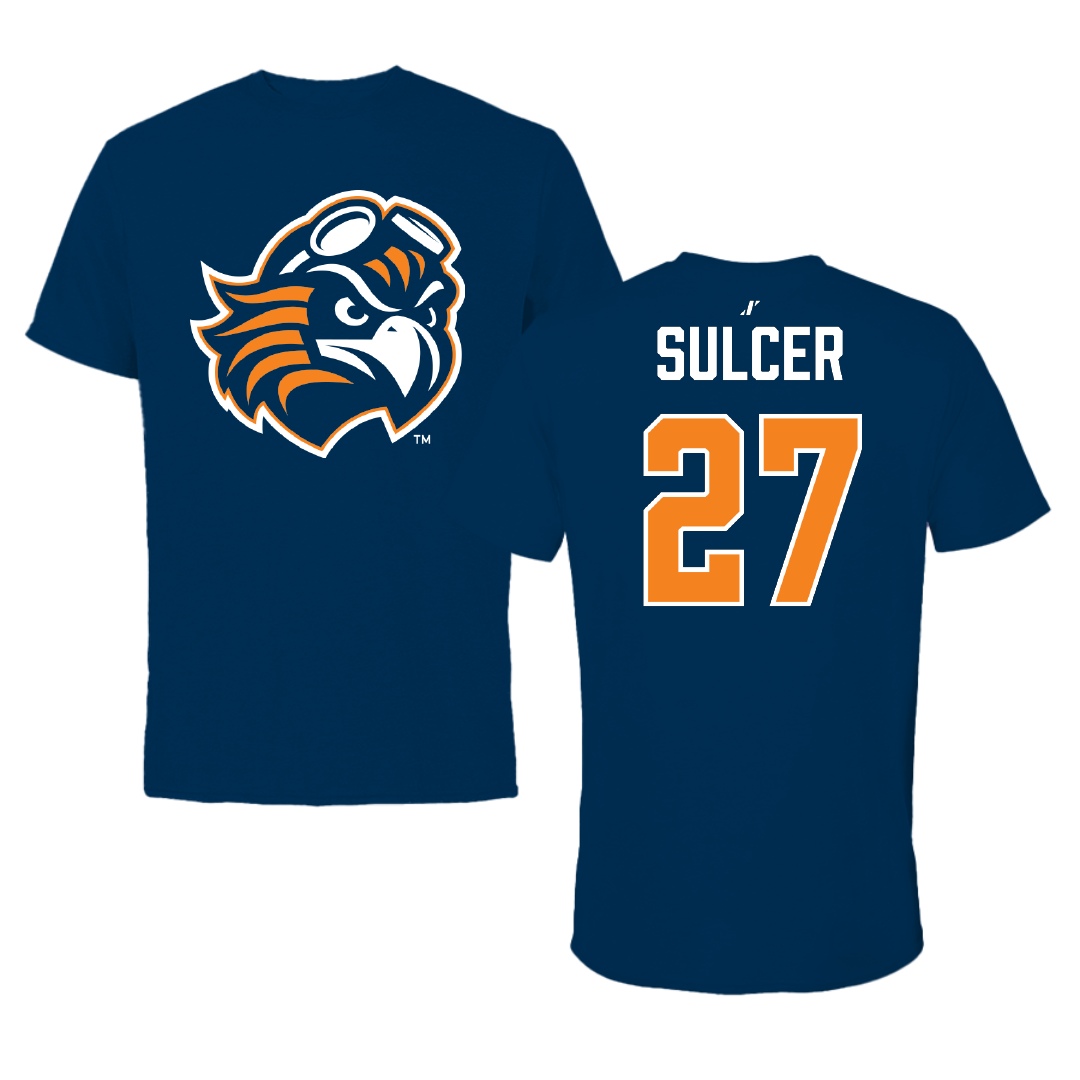 University of Tennessee at Martin Volleyball Navy Performance Tee - #27 Dylan Sulcer