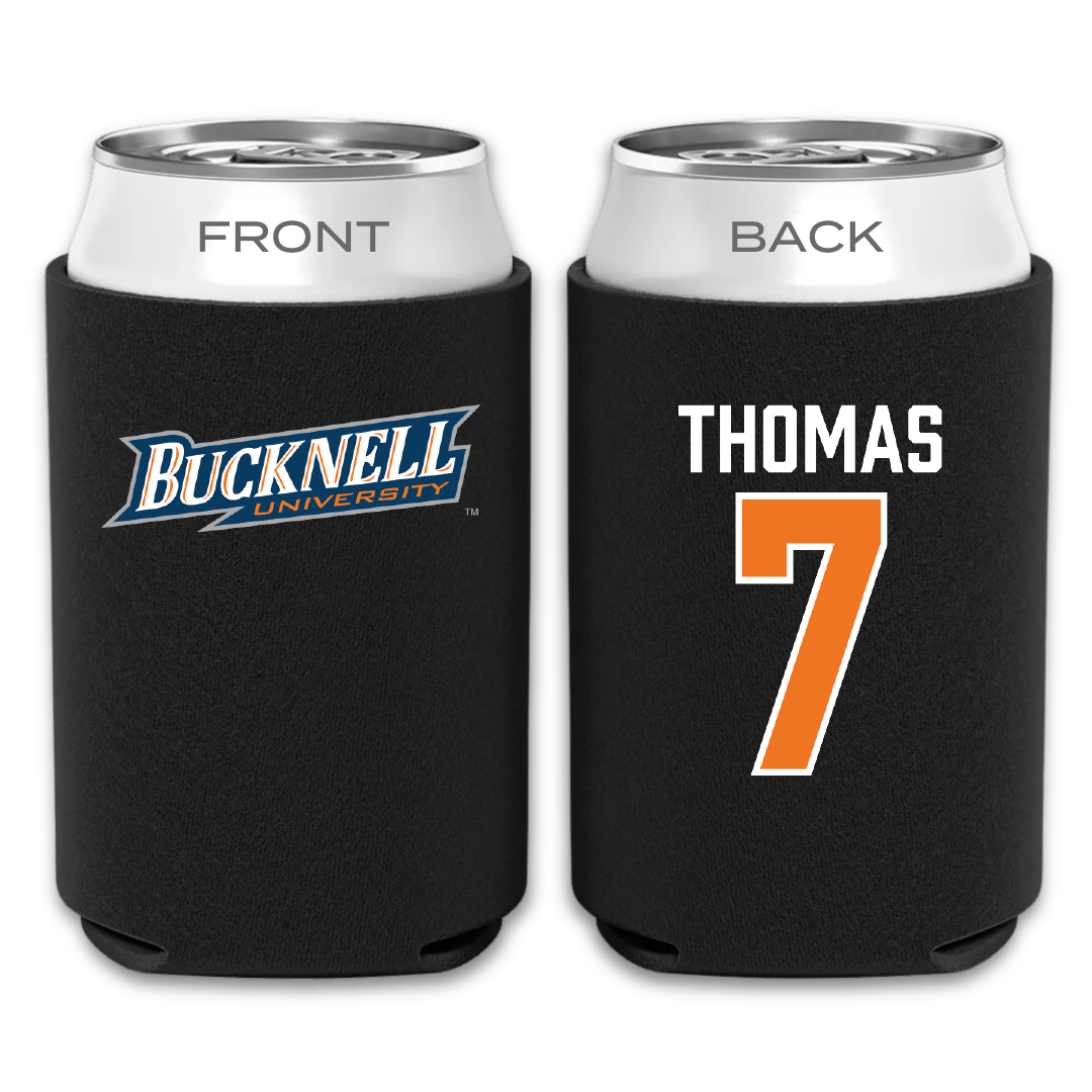 Bucknell University Football Black Can Cooler - #7 Tariq Thomas