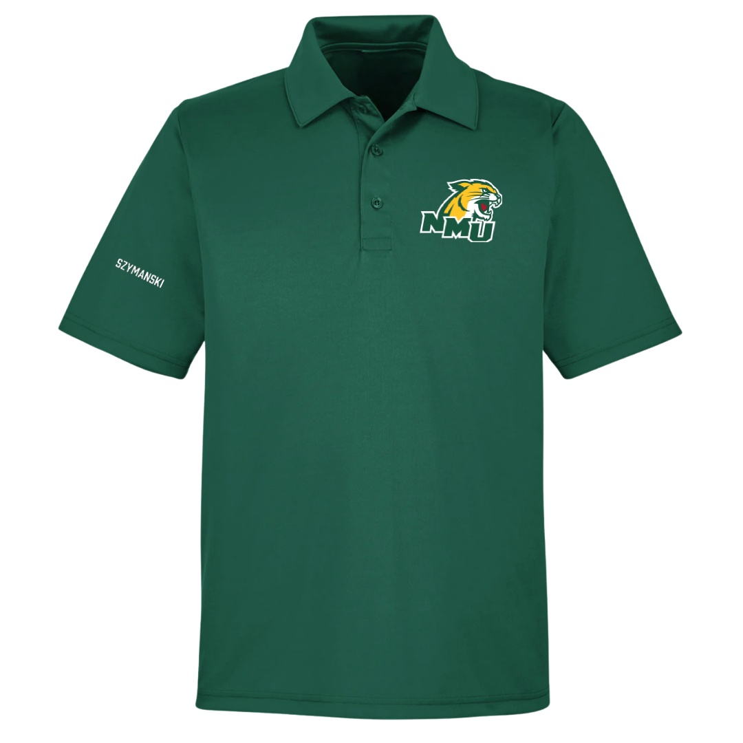 Northern Michigan University TF and XC Forest Green Polo - Madi Szymanski