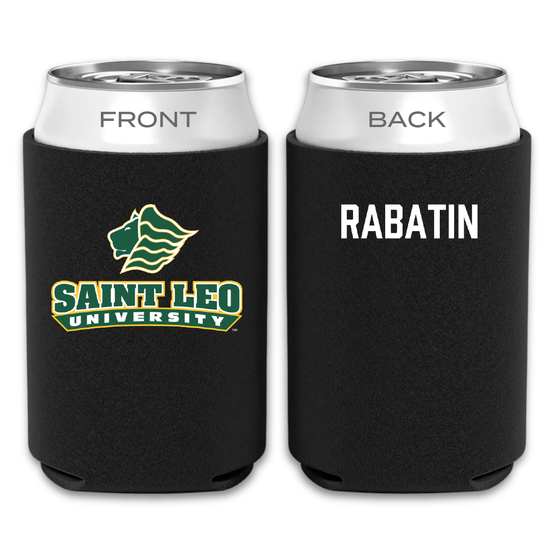 Saint Leo University Tennis Black Can Cooler - Catherine Rabatin