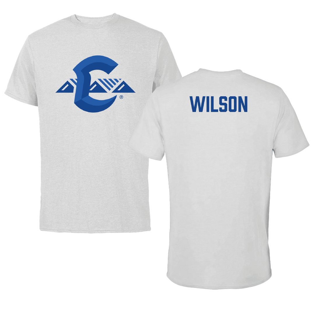 Chaminade University Golf (M) Light Gray Performance Tee - Chance Wilson