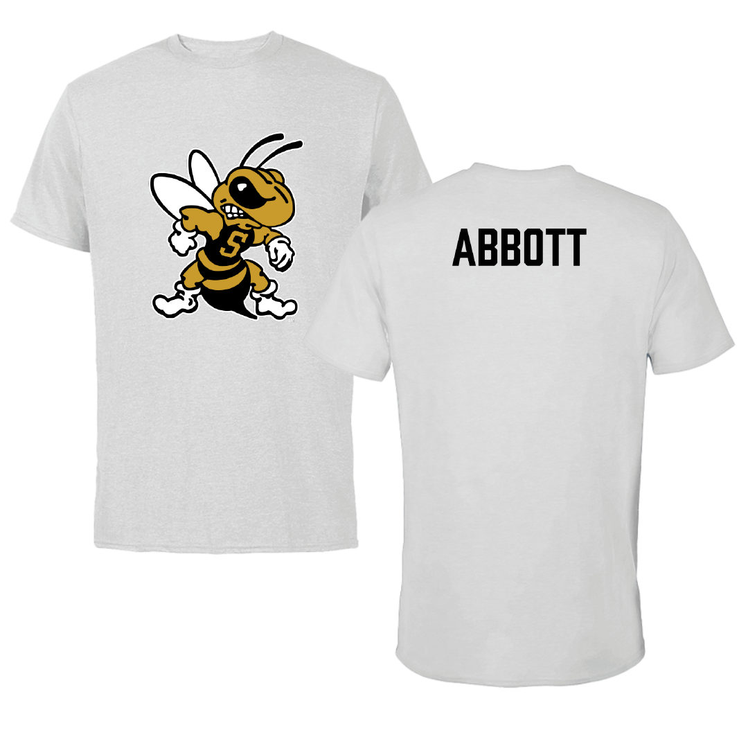 West Virginia State University TF and XC Light Gray Tee - Adeniji Abbott