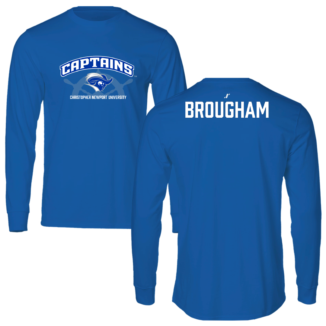 Christopher Newport University Cheer Blue General Long Sleeve - Grace Brougham