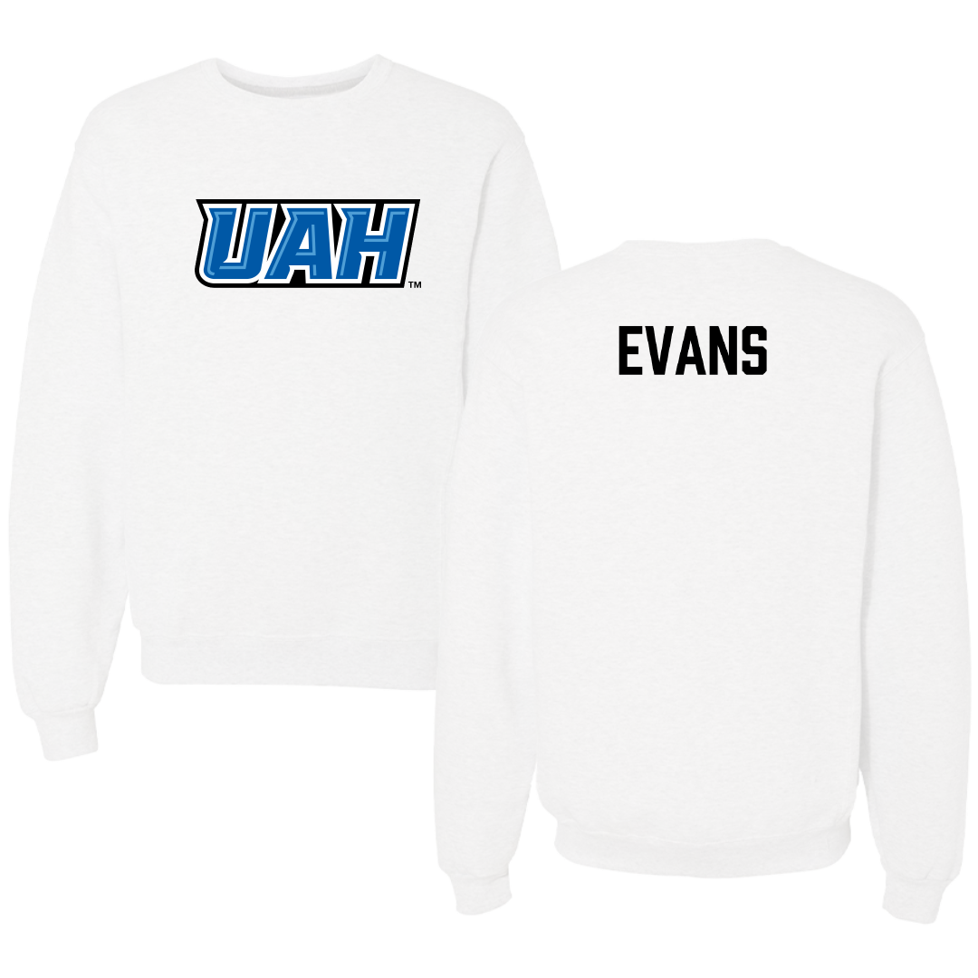 Huntsville TF and XC White Crewneck - Grayson Evans