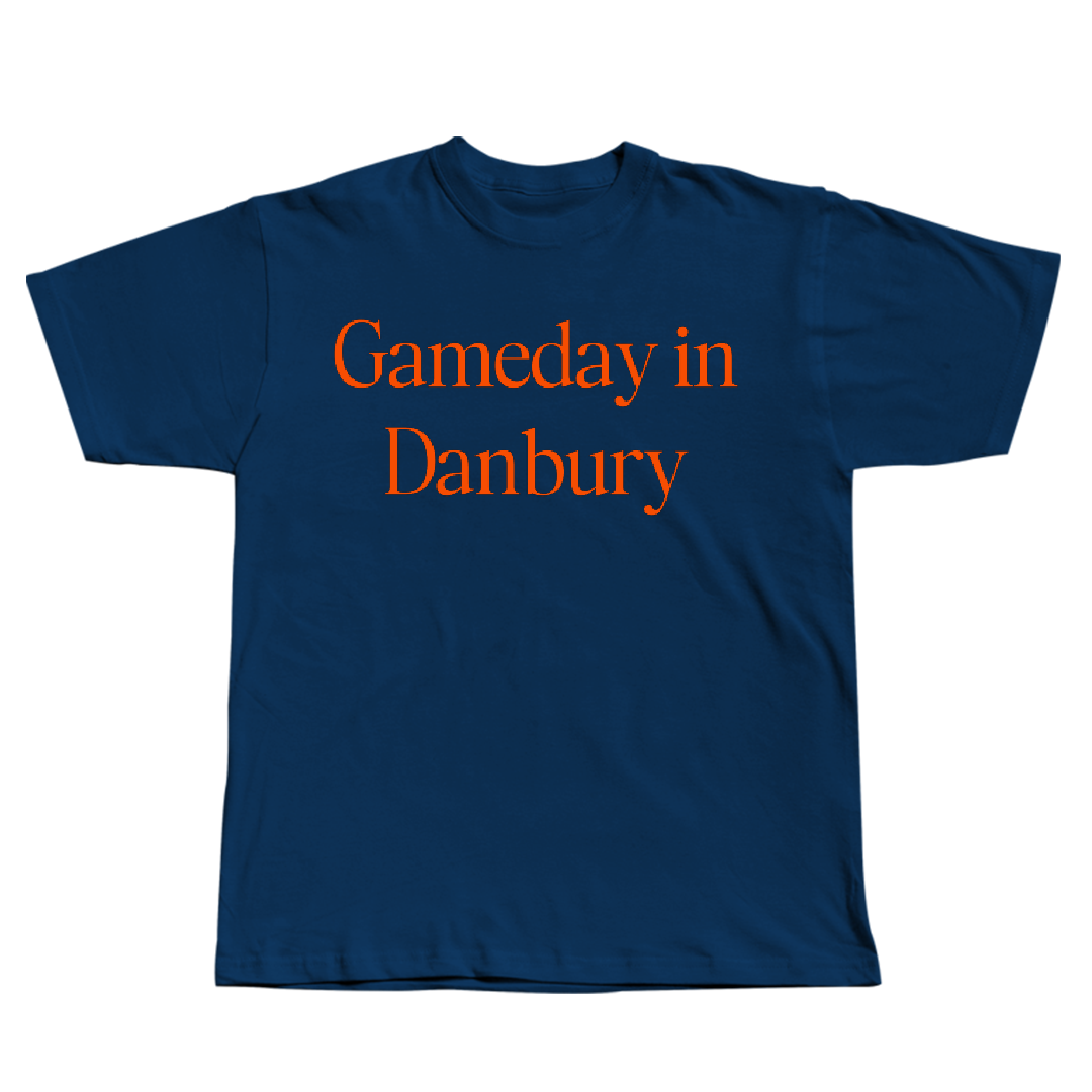 Western Connecticut State University Ice Hockey (M) Navy Gameday Tee - #41 Malte Hedlund