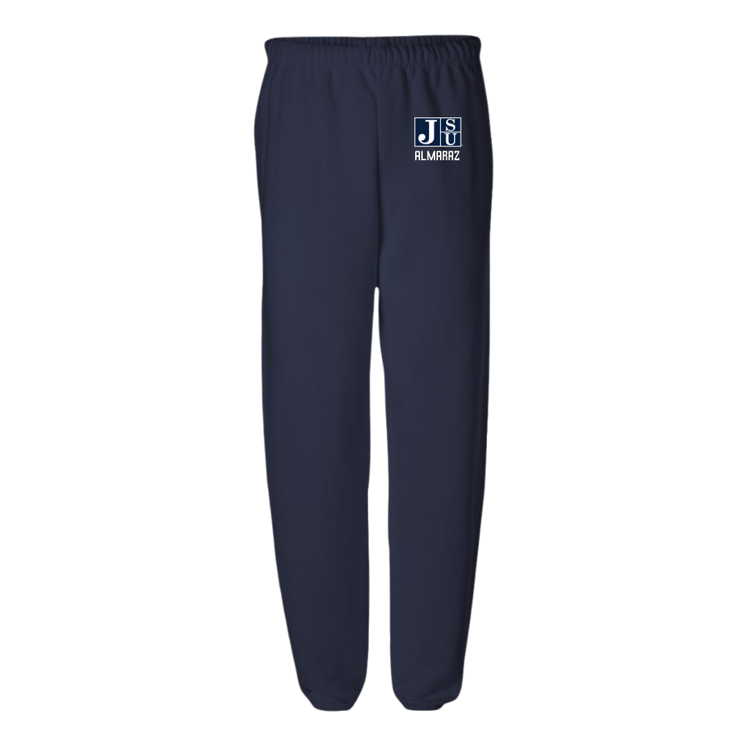 Jackson State University Softball Navy Sweatpants - #17 Meah Almaraz