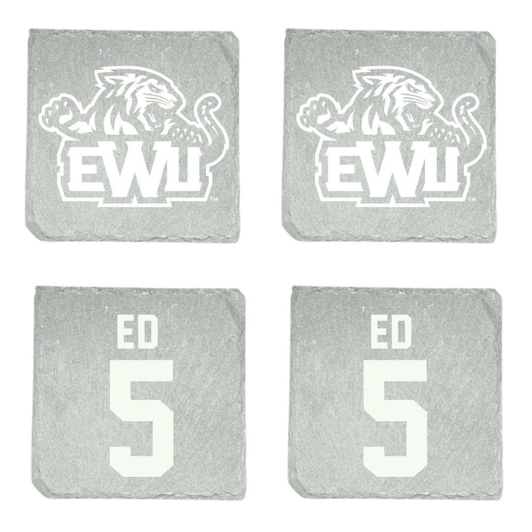 Edward Waters University Basketball Stone Coaster (4 Pack)  - #5 DShun Ed