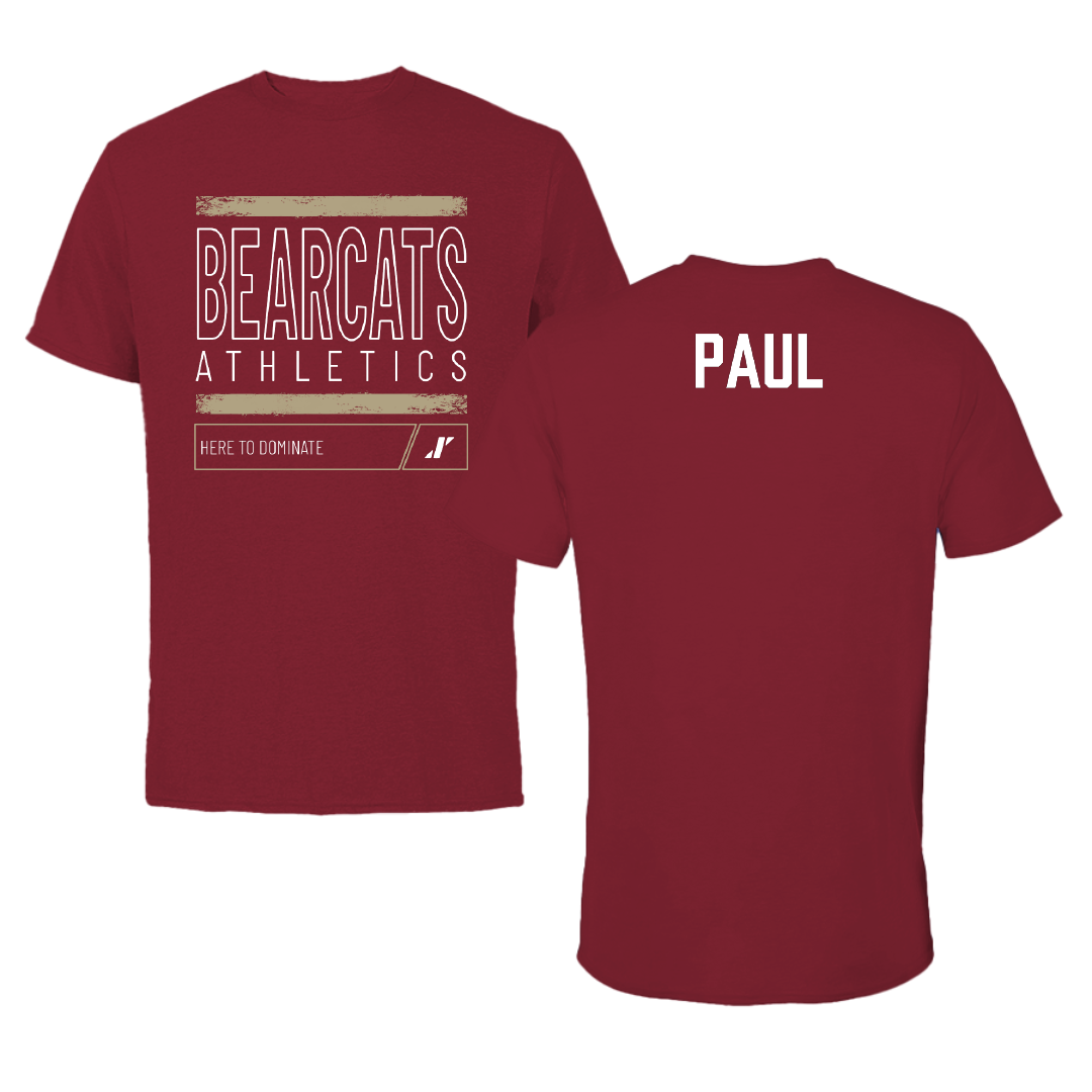 Willamette University Golf Cardinal Dominate Tee - Lucas Paul