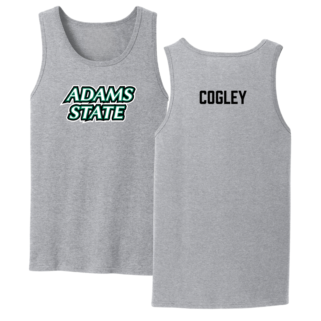 Adams State University TF and XC Sport Gray Tank Top - Kien Cogley