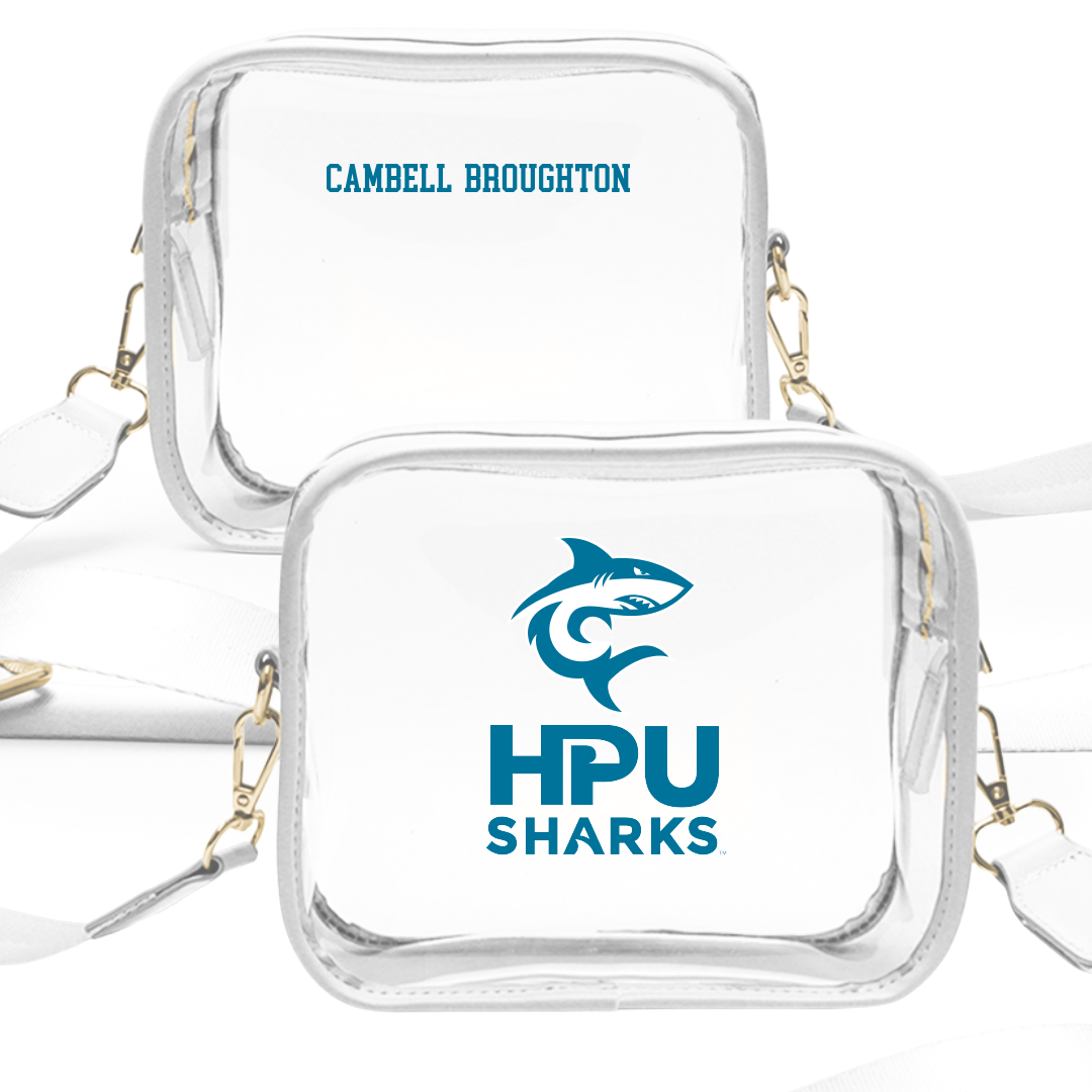 Hawaii Pacific University TF and XC White Clear Stadium Bag - Cheyenne Cambell-Broughton