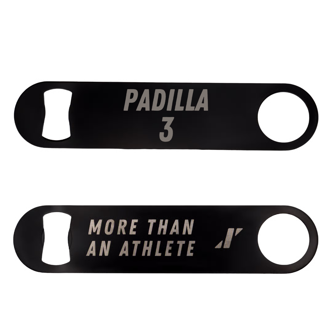 Basketball (M) Black Bottle Opener - #3 Julian Padilla
