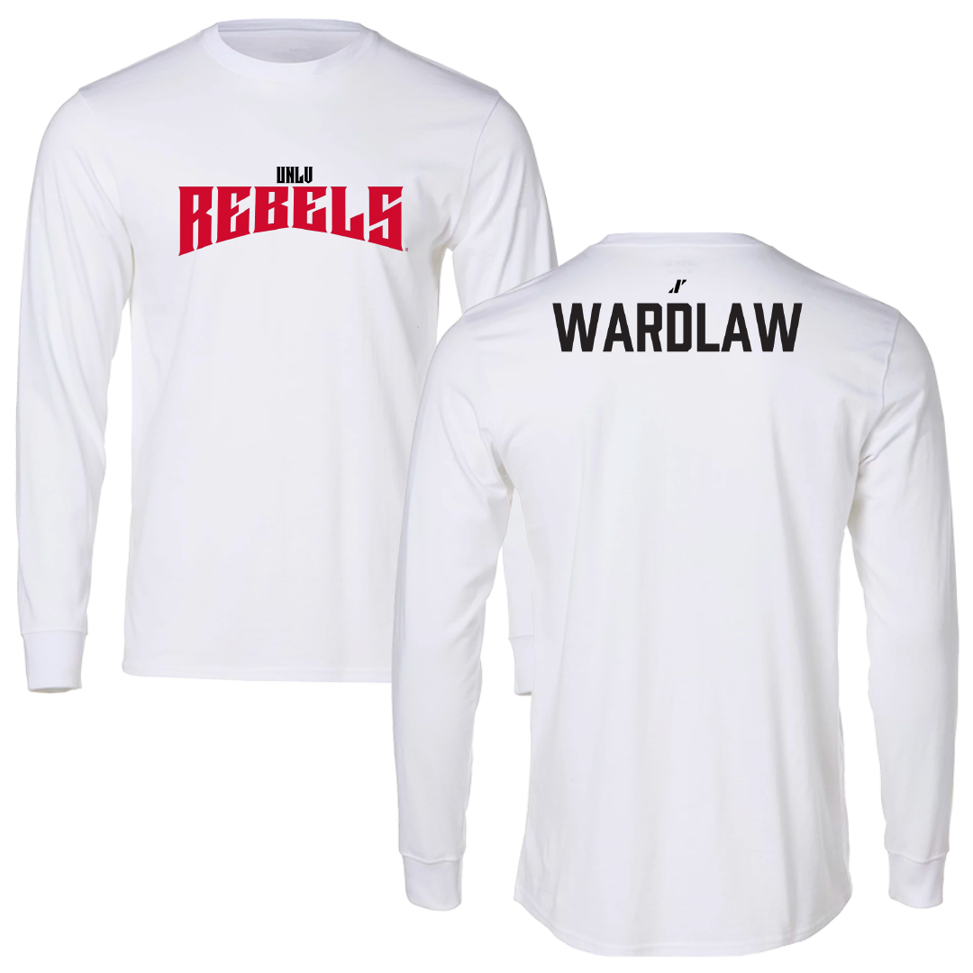 University of Nevada-Las Vegas Softball White Classic Long Sleeve - Emma Wardlaw
