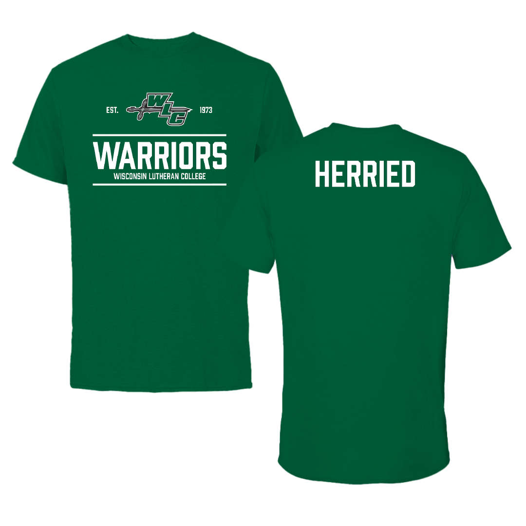 Wisconsin Lutheran College TF and XC Green General Performance Tee - Jack Herried