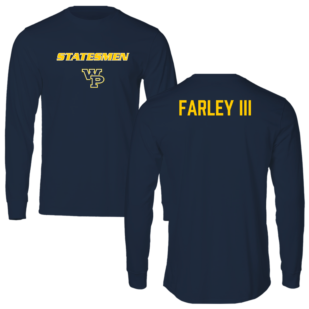 William Penn University Basketball (M) Navy Long Sleeve - Craig Farley III
