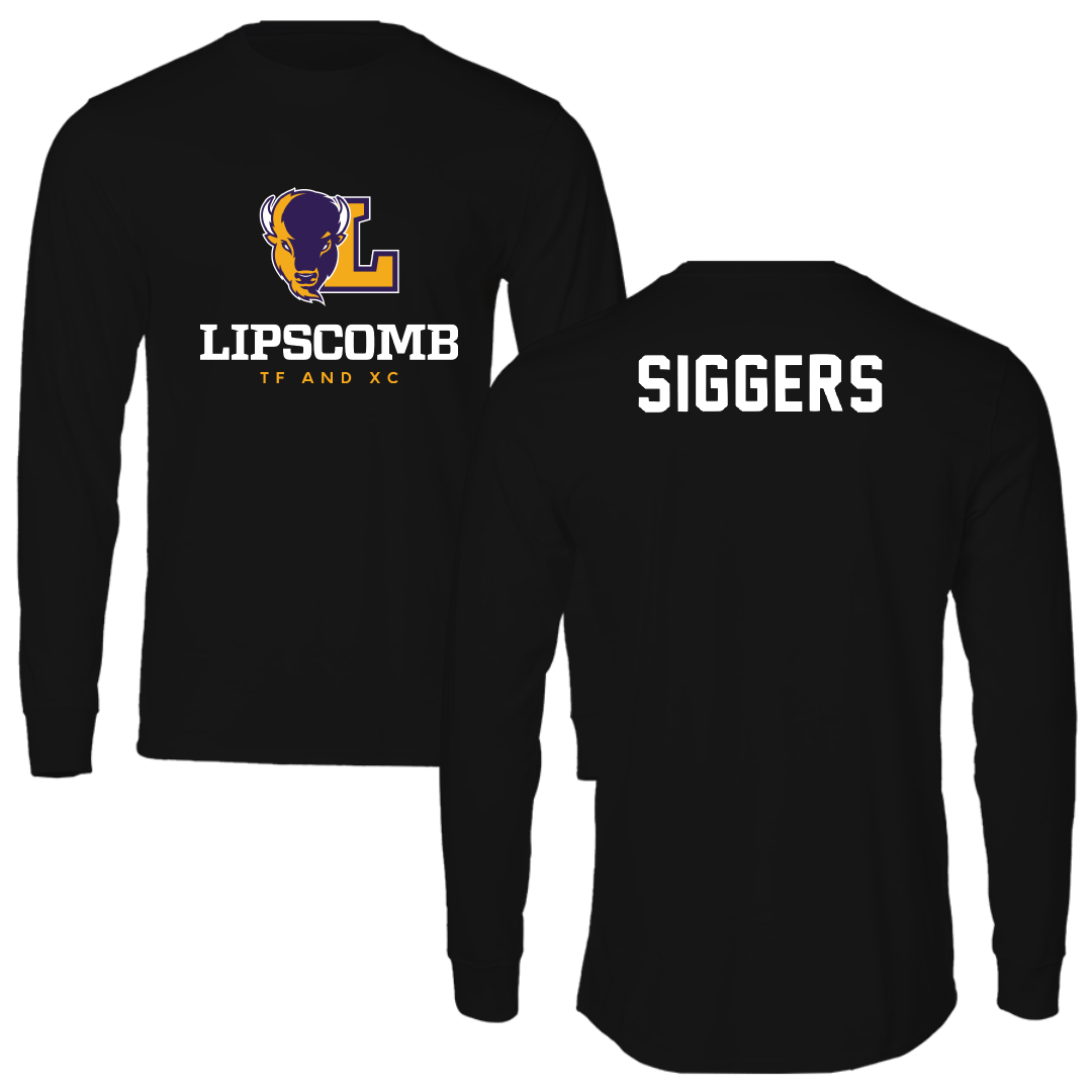 Lipscomb University TF and XC Black Performance Long Sleeve - Aiyah Siggers