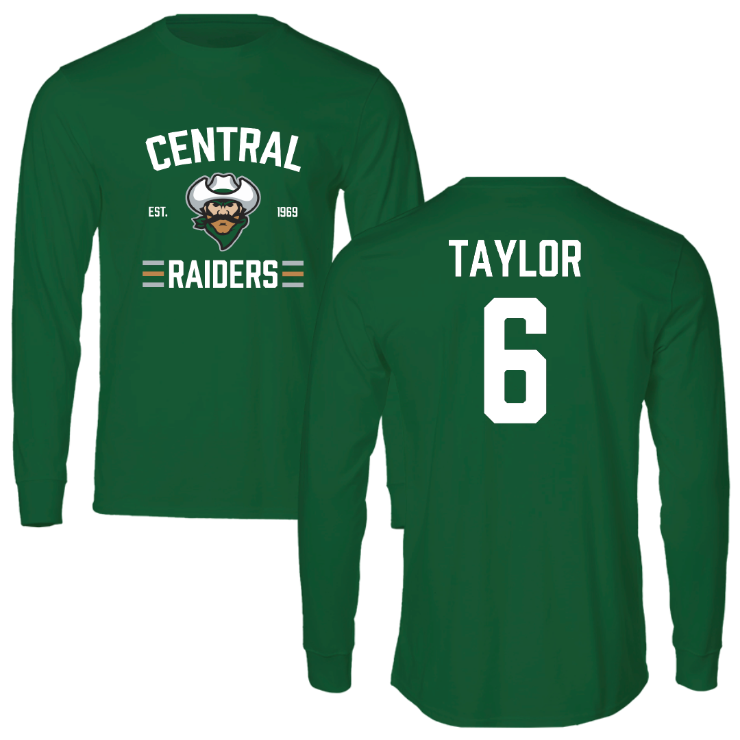 Central Community College at Columbus Softball Green General Long Sleeve - #6 Danica Taylor