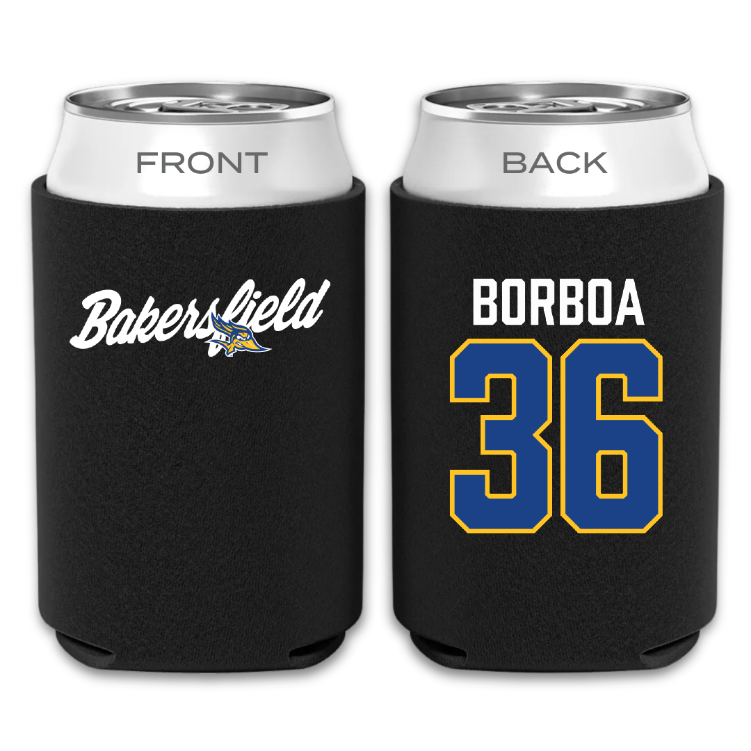 California State University-Bakersfield Baseball Black Can Cooler - #36 Logan Borboa