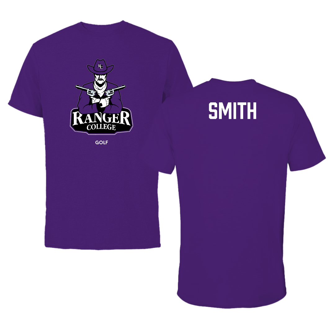 Ranger College Golf Purple Performance Tee - Jaylah Smith