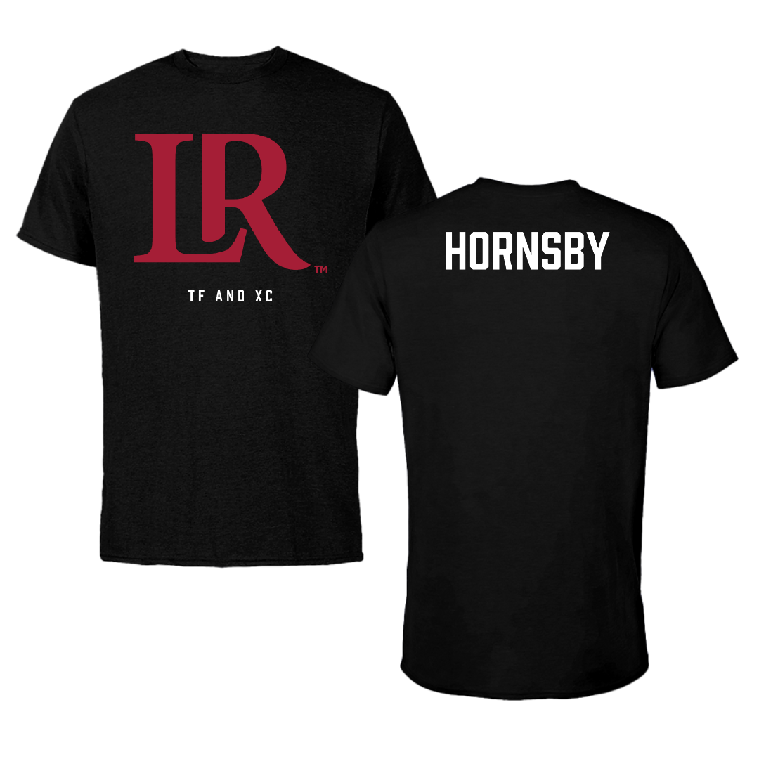 Lenoir-Rhyne University TF and XC Black Performance Tee - Khalid Hornsby