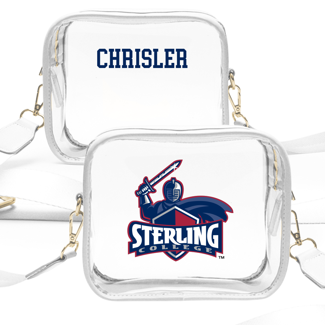 Sterling College TF and XC White Clear Stadium Bag - Ian Chrisler