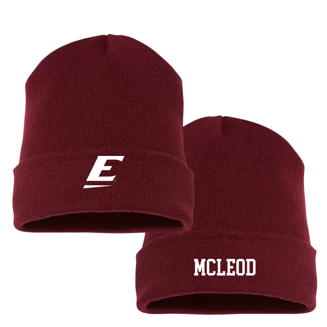 Eastern Kentucky University Softball Maroon Beanie - #52 Jada McLeod