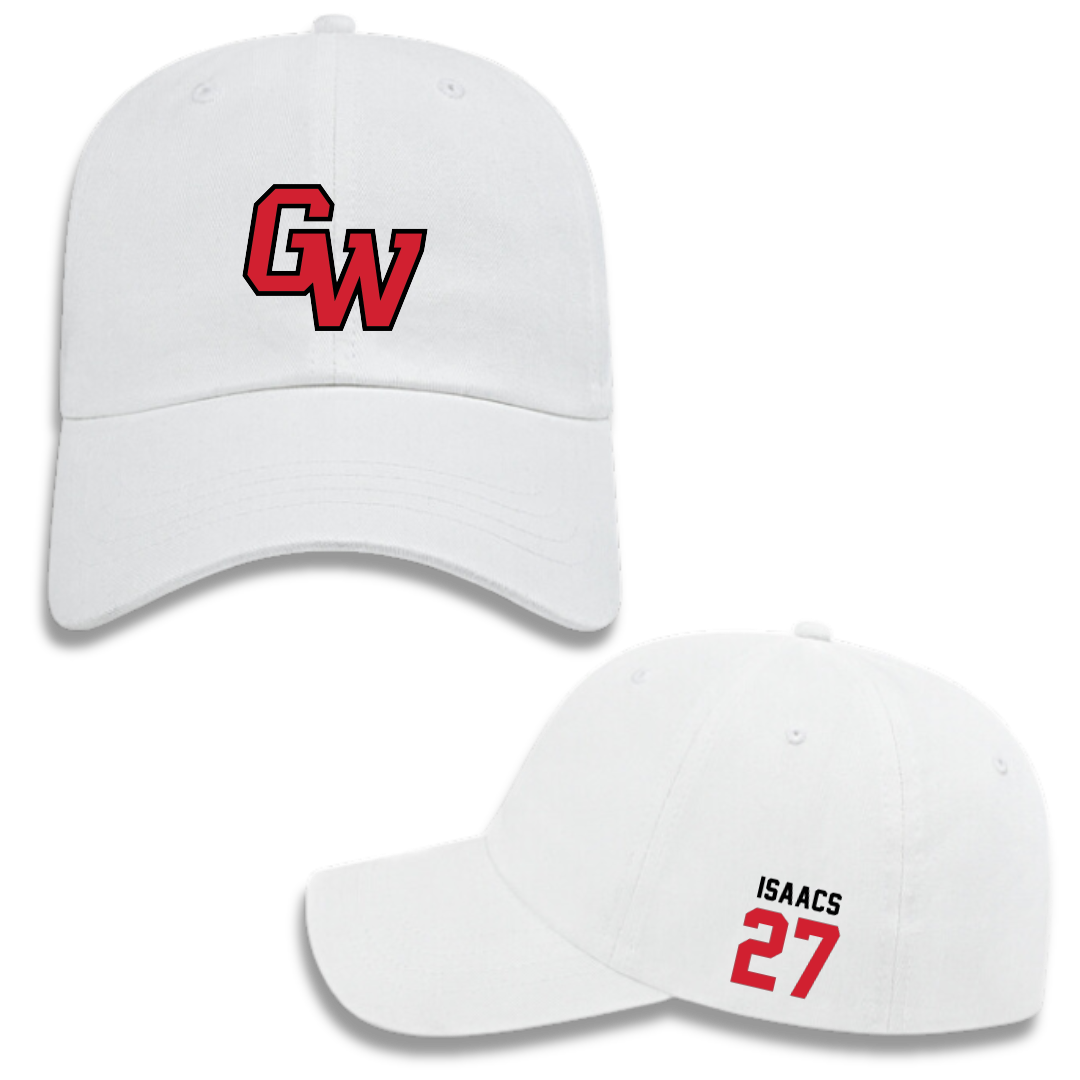 Gardner-Webb University Football White Hat - #27 Carter Isaacs
