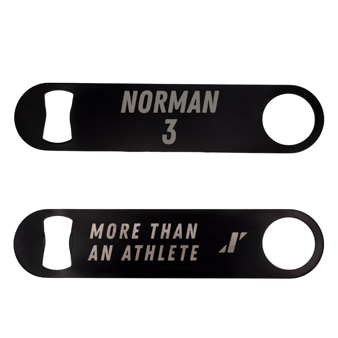 Basketball Black Bottle Opener - #3 Karsyn Norman