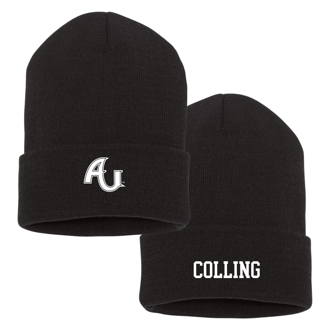 Anderson University (Indiana) Baseball Black Beanie - #42 Ethan Colling