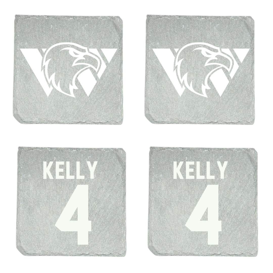 Williams Baptist University Basketball (M) Stone Coaster (4 Pack)  - #4 Kylen Kelly