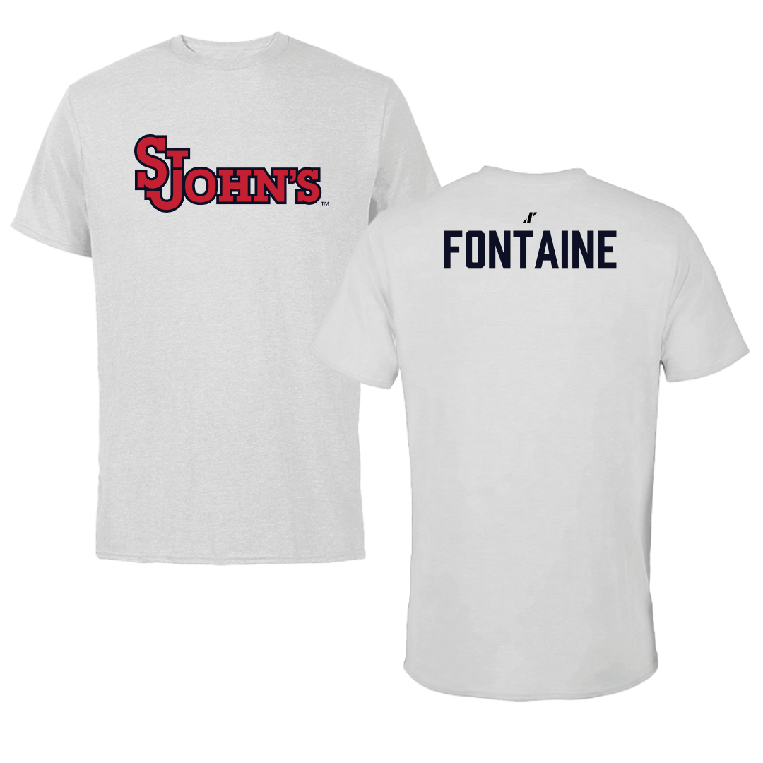 St. John's University (New York) Baseball Light Gray Tee - Brighton Fontaine