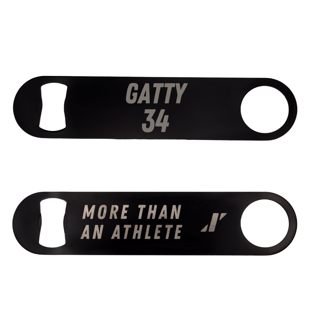 Syracuse University Basketball Black Bottle Opener - #34 Christopher Gatty
