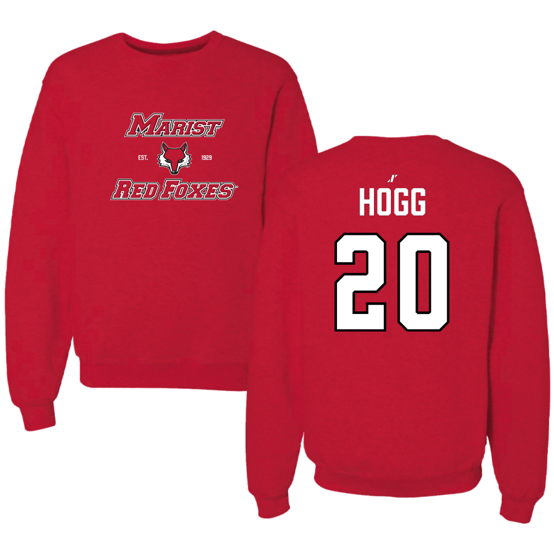 Marist University Soccer (M) Red General Crewneck - #20 Ronan Hogg