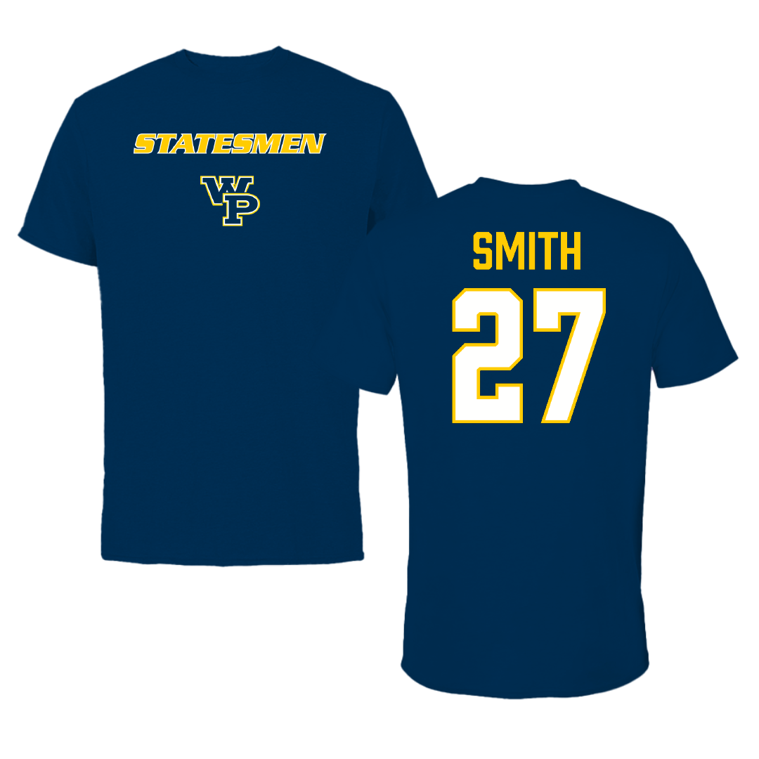 William Penn University Lacrosse (M) Navy Tee - #27 Tyler Smith