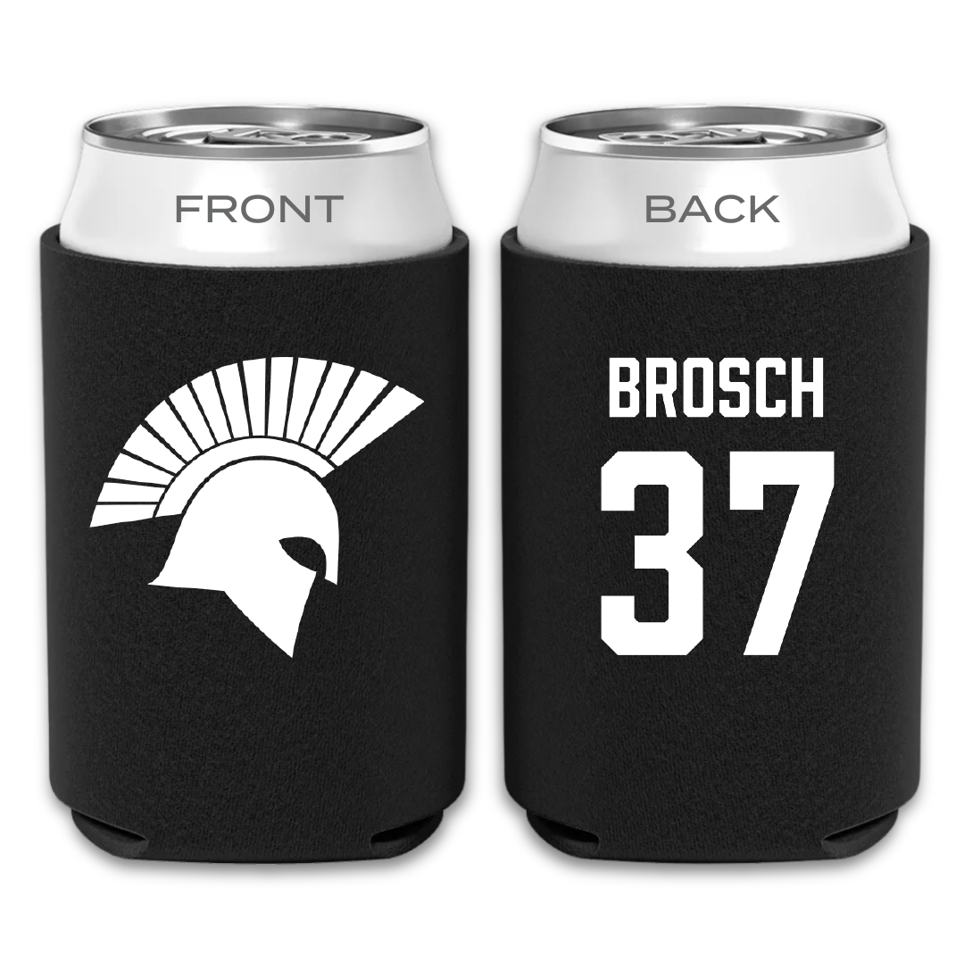 Missouri Baptist University Volleyball (W) Black Can Cooler - #37 Alison Brosch