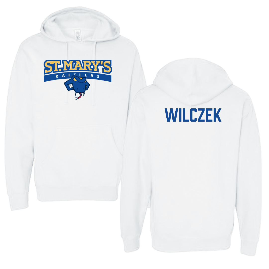 St. Mary's University (Texas) Golf (W) White Hoodie - Taylor Wilczek