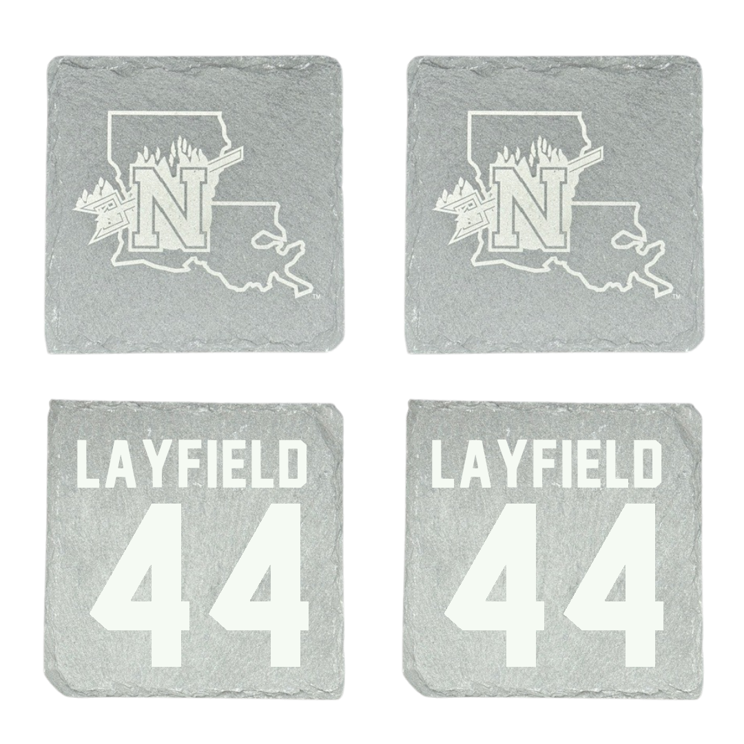 Northwestern State University Softball Stone Coaster (4 Pack)  - #44 Madge Layfield