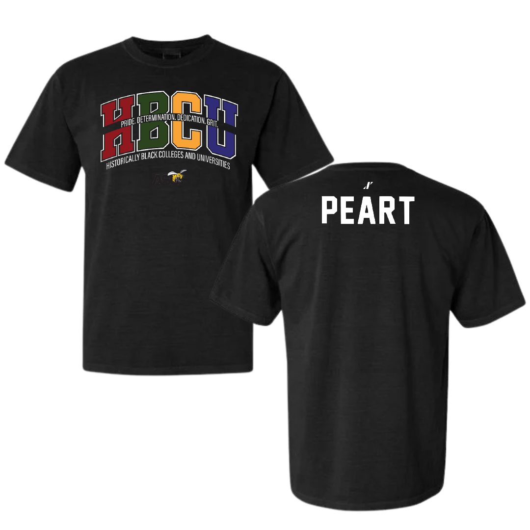 Alabama State University TF and XC Black HBCU Comfort Colors Tee - Shawna-kay Peart