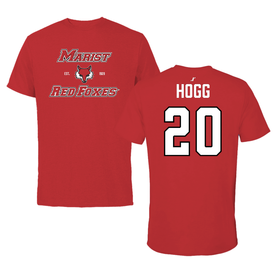 Marist University Soccer (M) Red General Performance Tee - #20 Ronan Hogg