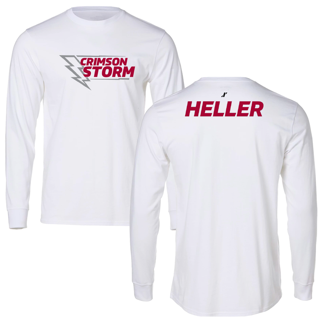 Southern Nazarene University Rugby (M) White Long Sleeve - Daniel Heller