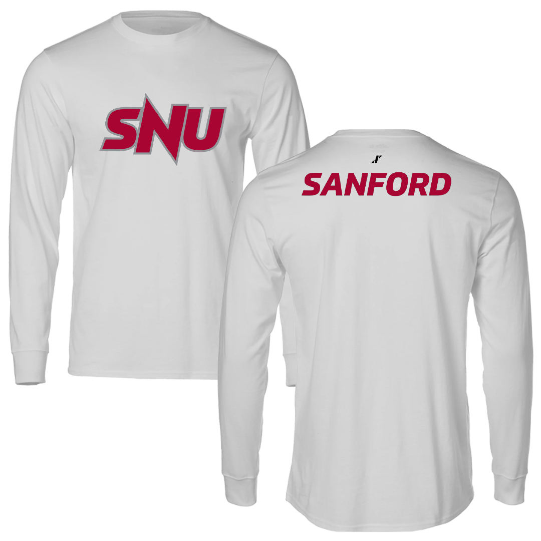 Southern Nazarene University Cheer Light Gray Performance Long Sleeve - Emma Sanford