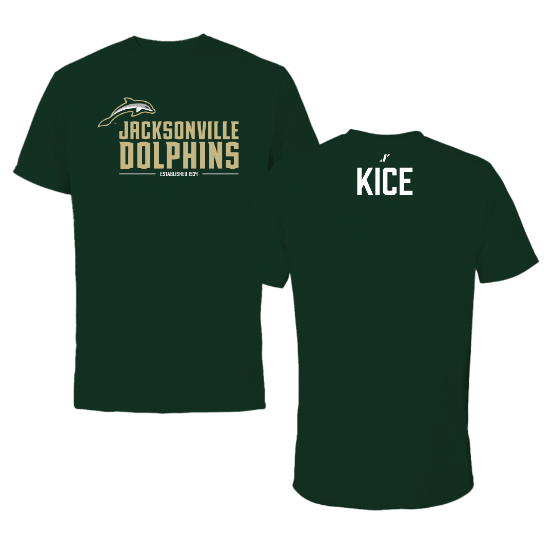 Jacksonville University Cheer Forest Green General Tee - Kennedy Kice