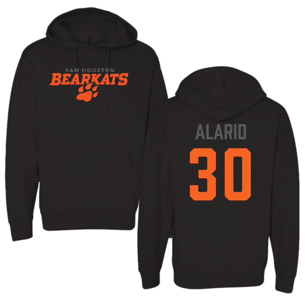 Sam Houston State University Baseball Black Hoodie - #30 Zach Alarid