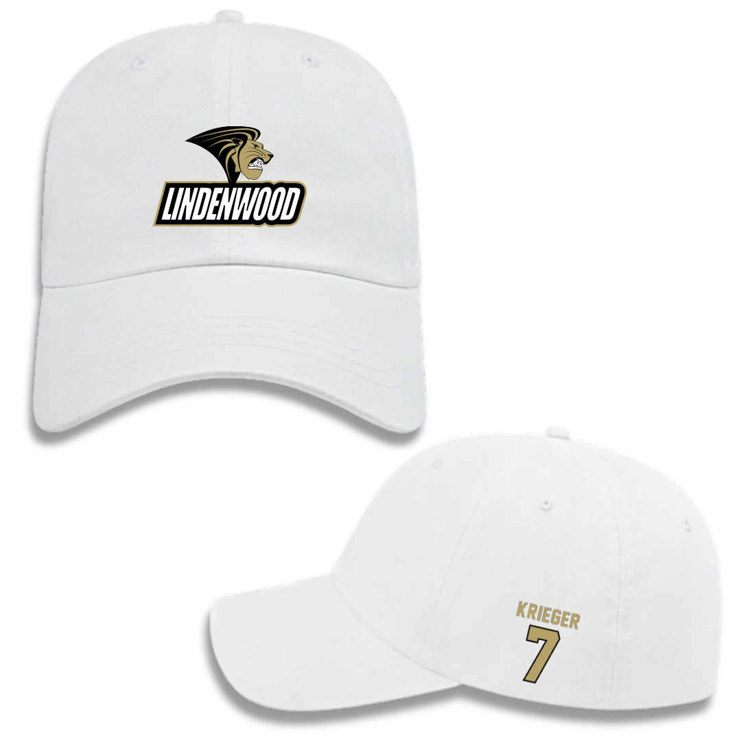 Lindenwood University Lacrosse (W) White Hat - #7 Reese Krieger