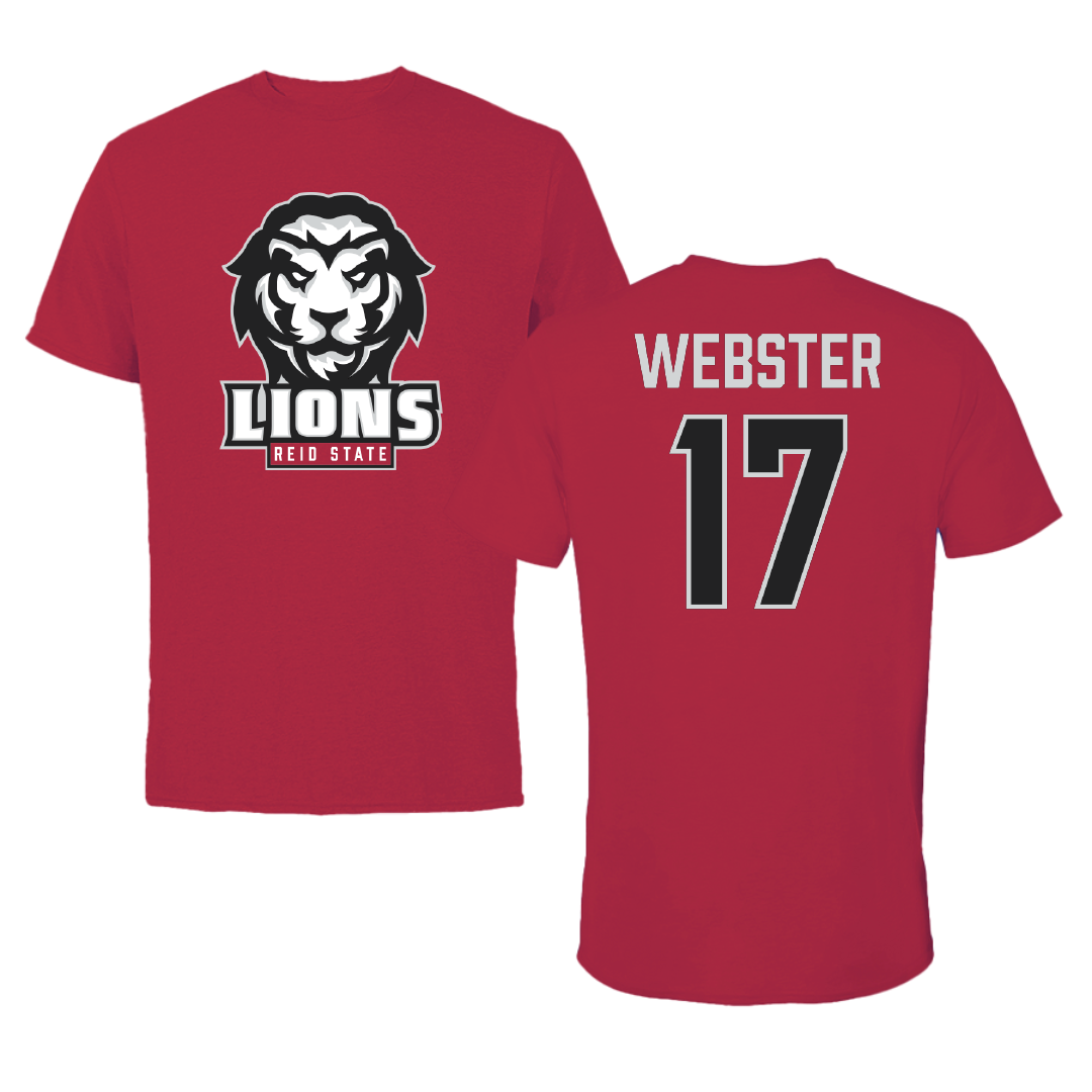 Reid State Community College Baseball Crimson Tee - #17 Kolten Webster