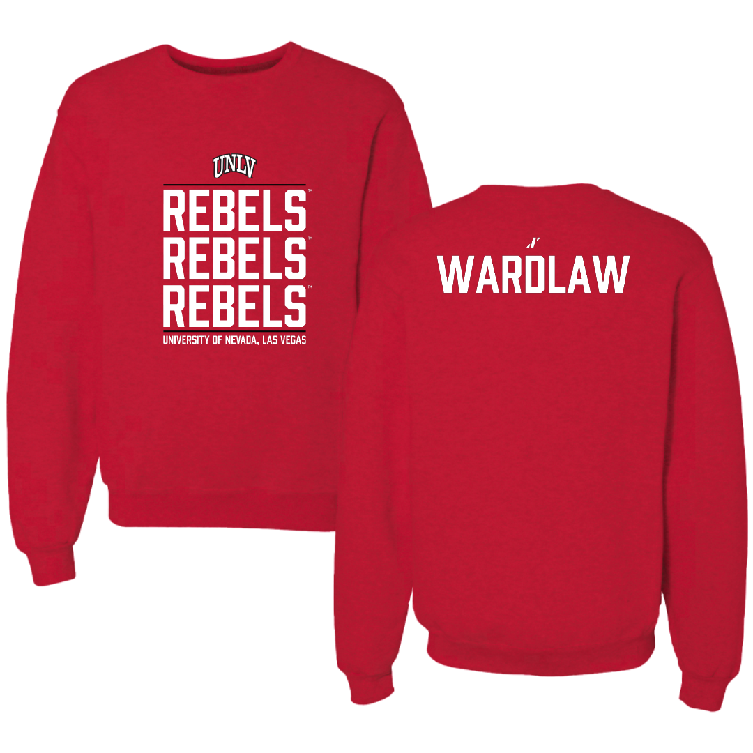 University of Nevada-Las Vegas Softball Red General Crewneck - Emma Wardlaw
