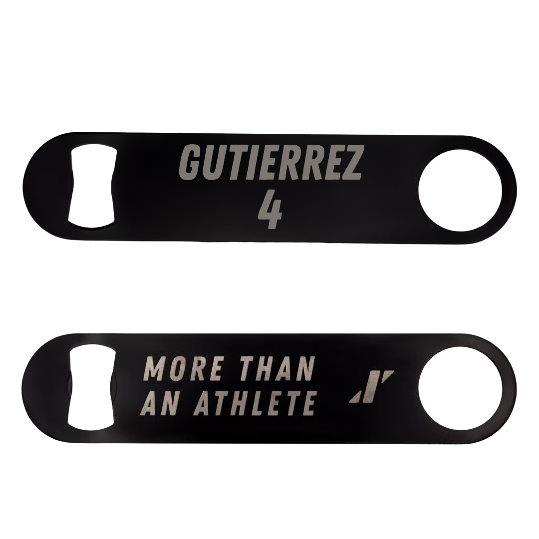 Volleyball Black Bottle Opener - #4 Avarie Gutierrez