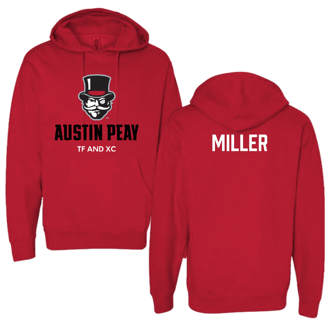 Austin Peay State University TF and XC Red Hoodie - Gabrielle Miller