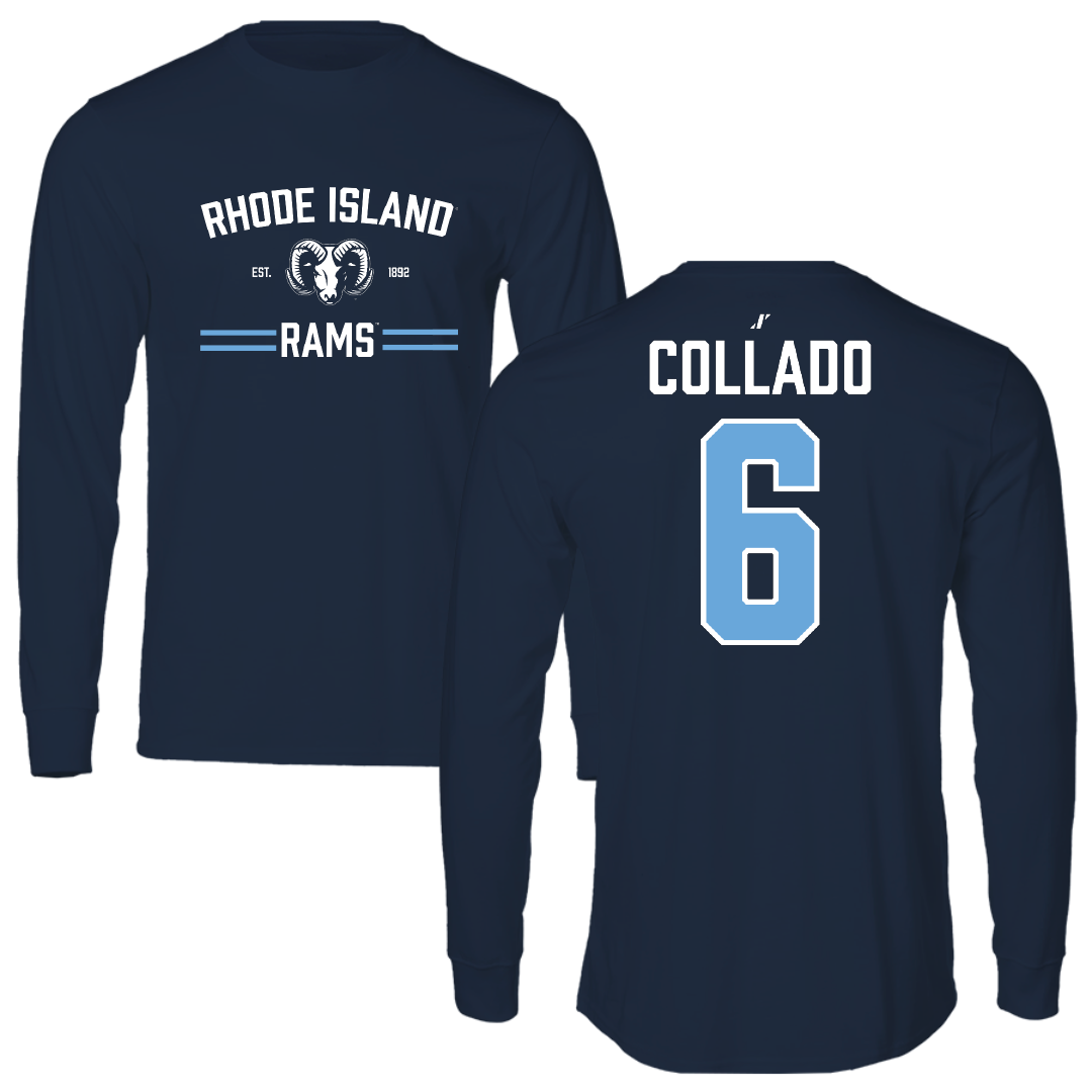 University of Rhode Island Baseball Navy General Long Sleeve - #6 Joel Collado