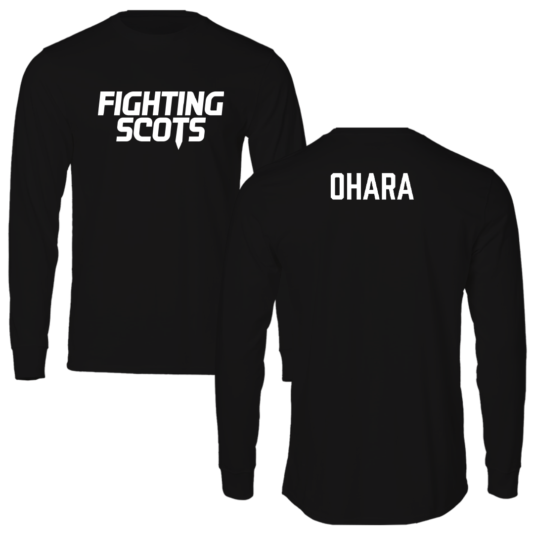 PennWest Edinboro TF and XC Black Performance Long Sleeve - Ethan OHara